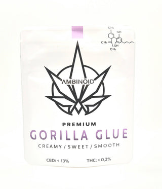 Ambinoid Premium Gorilla Glue CBD-Blütenbeutel