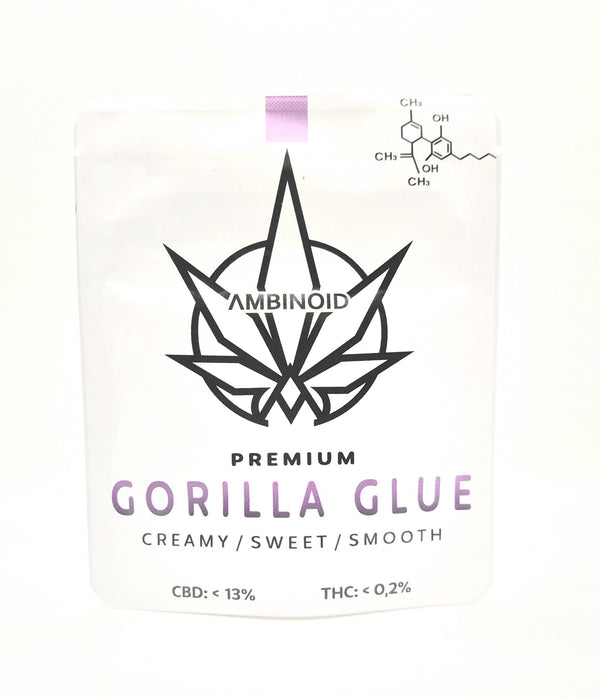 Ambinoid Premium Gorilla Glue CBD-Blütenbeutel
