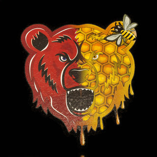 Bear Quartz BQ mood mat, Honey Bear design