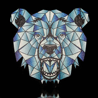 Bear Quartz BQ mood mat, Iced Bear design