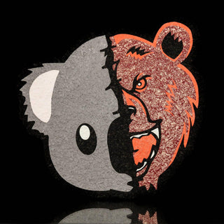 Bear Quartz BQ mood mat, Koala Bear design