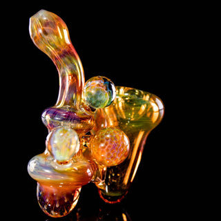 Striped & Fumed Sherlock Pipe