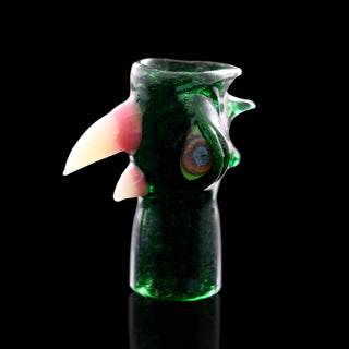 Salt Glass Naked Green Alien